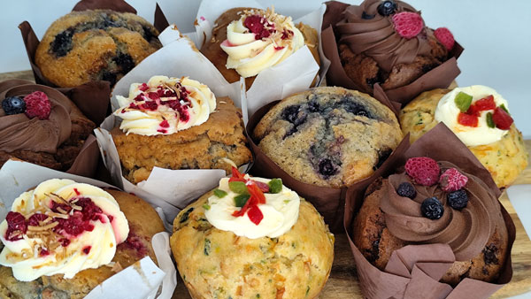 Assorted Gourmet Muffins
