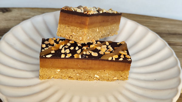 Chocolate Caramel Slice