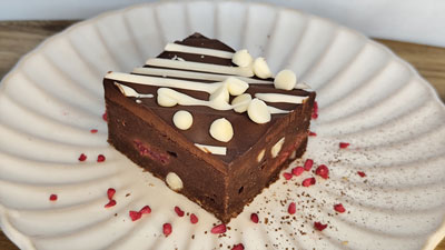 Chocolate Raspberry Brownie