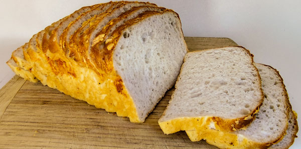 Country Tin Loaf Cheese, sliced