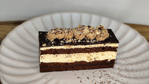 Hazelnut & Chocolate Slice