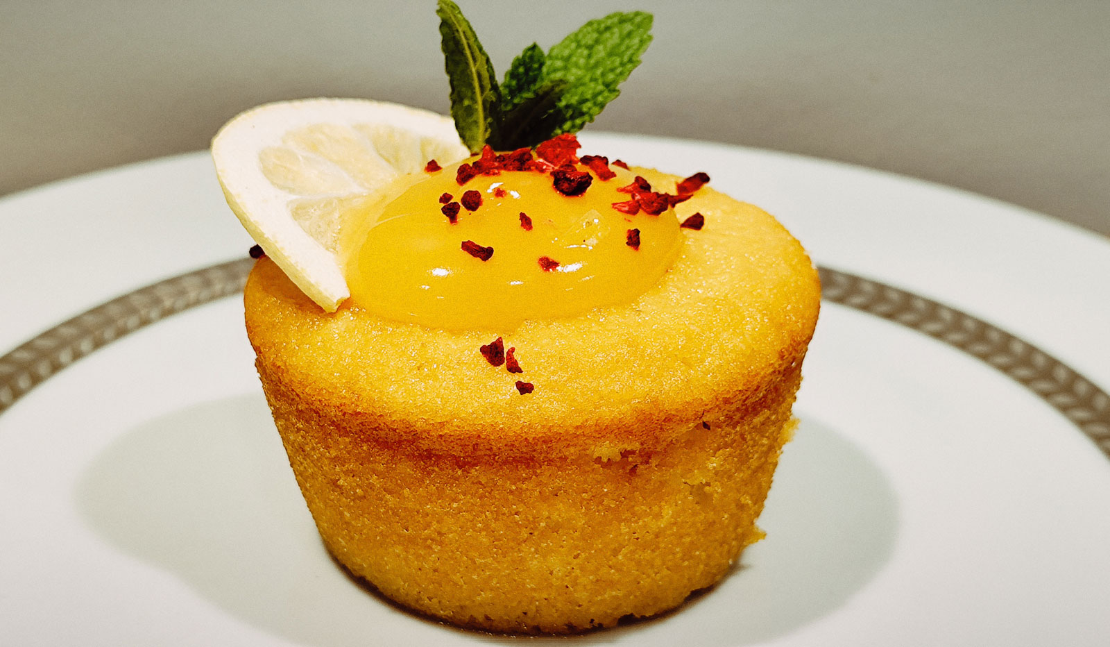 Lemon Syrup Cake, low gluten