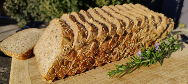 Multigrain Loaf, sliced