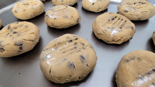 Raw Chocolate Chunk Cookie Dough