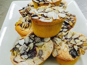 Berry Friands Gluten Free