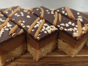 Chocolate Caramel Slice